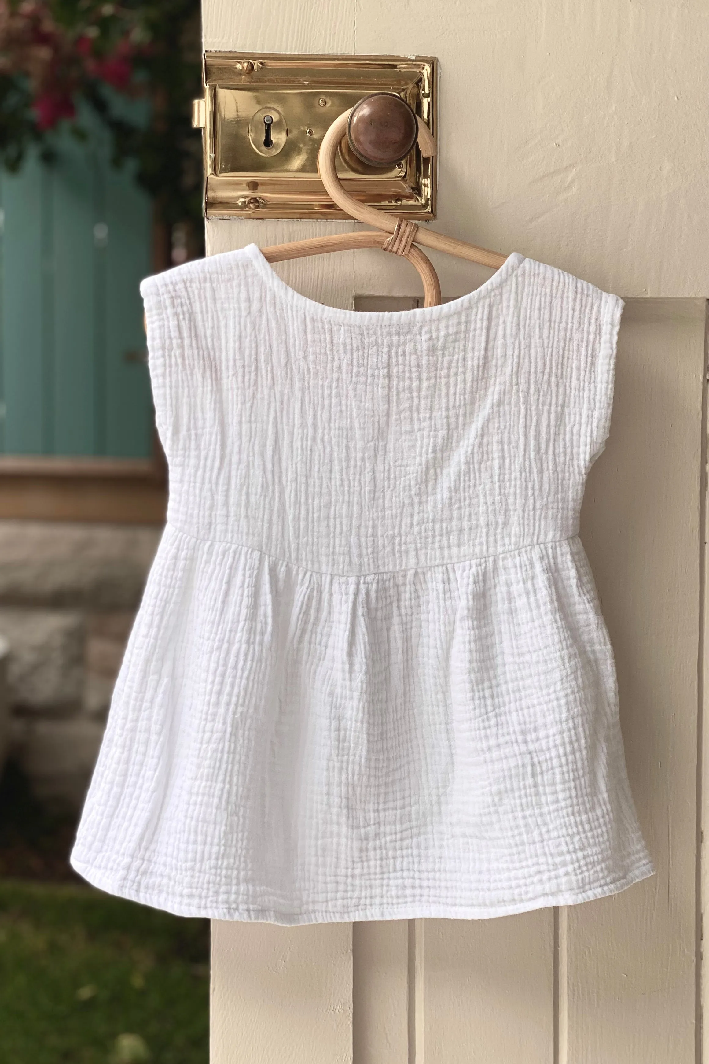 Malta Dress & Top - White
