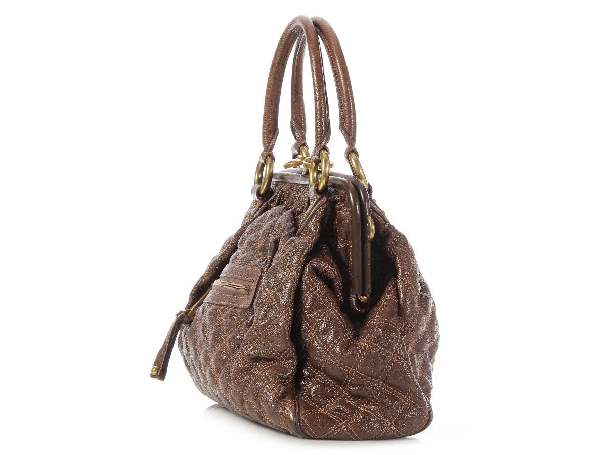 Marc Jacobs Brown Stam