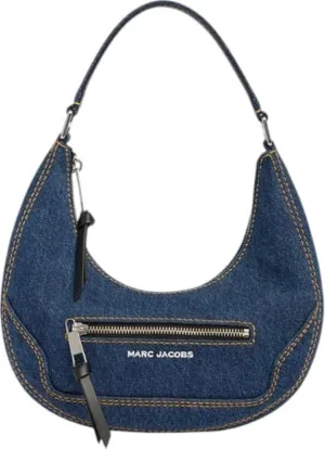 Marc Jacobs Crinkle Cruiser Cresent Top Zip Shoulder Bag