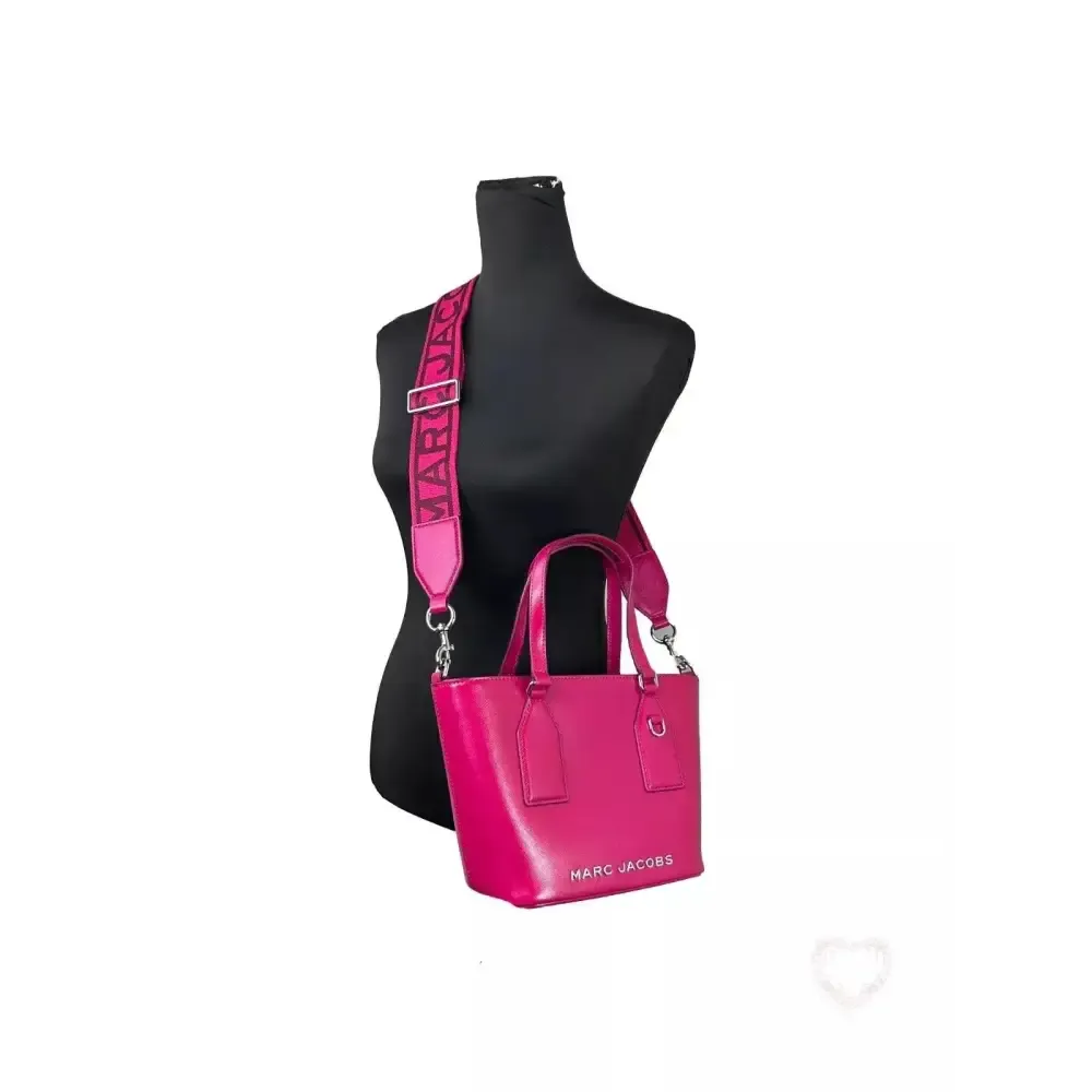 Marc Jacobs Small Saffiano Leather Tote Crossbody Bag