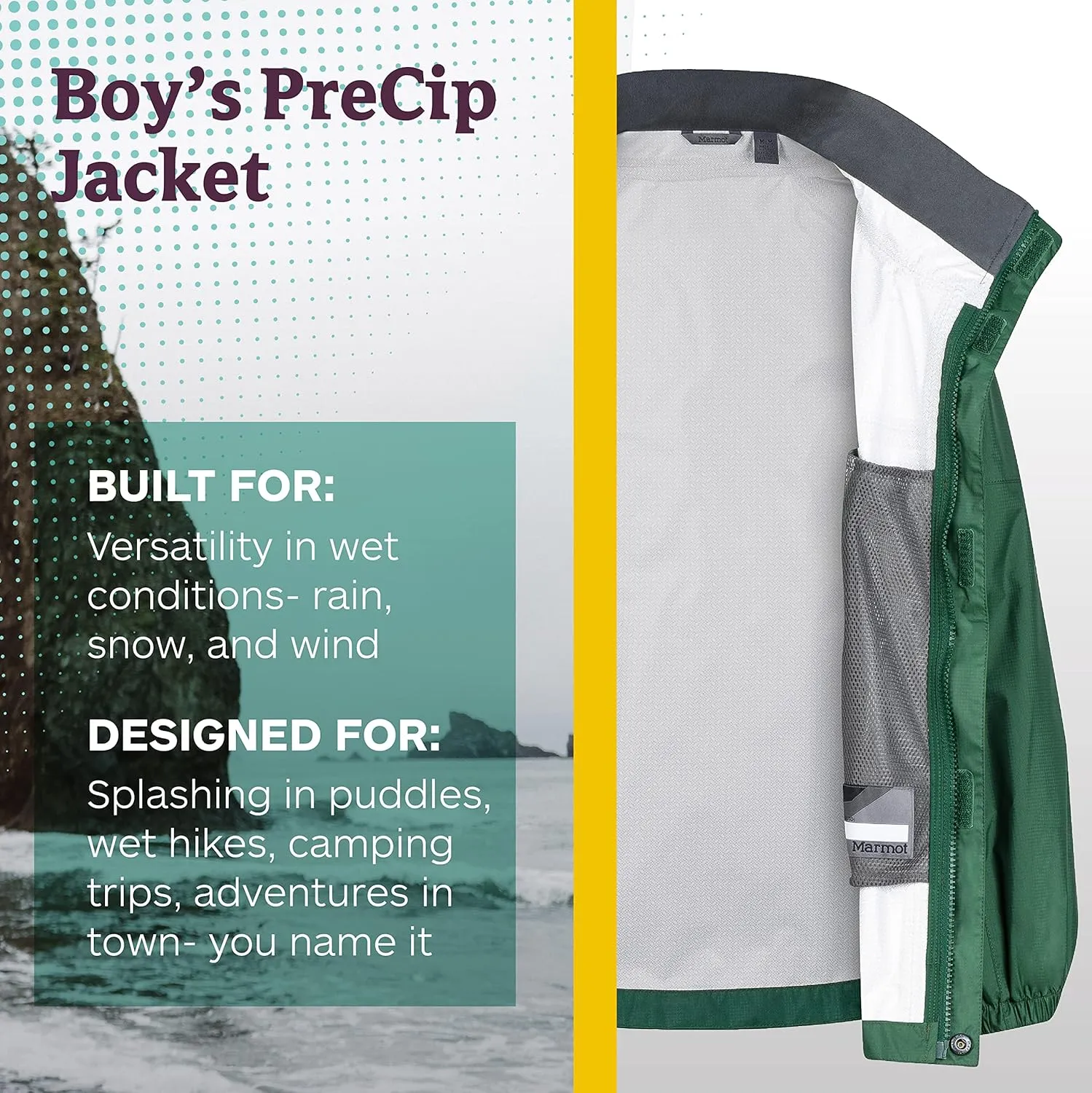 Marmot Boys Precip Jacket