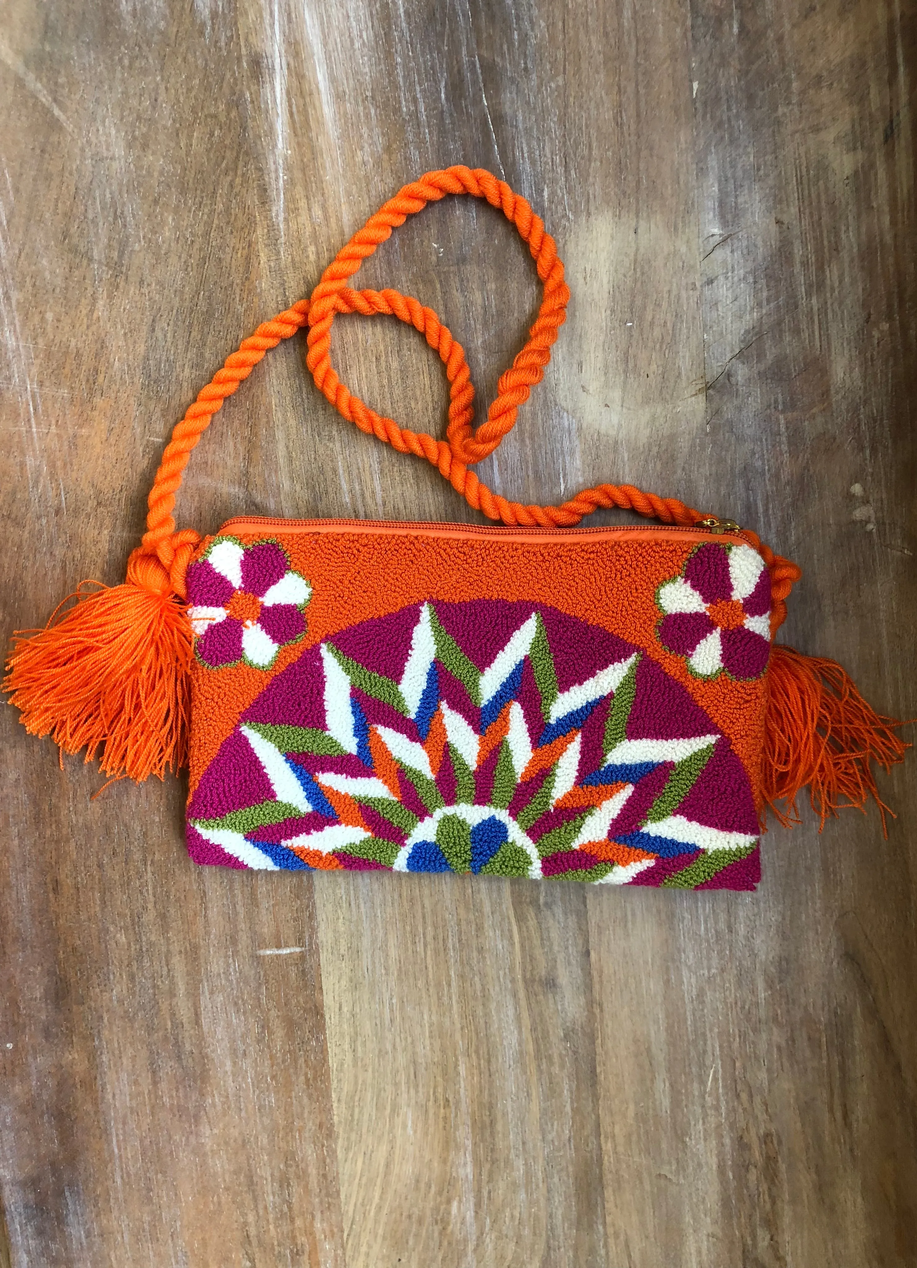 Mayan Tribal Quilted Clutch