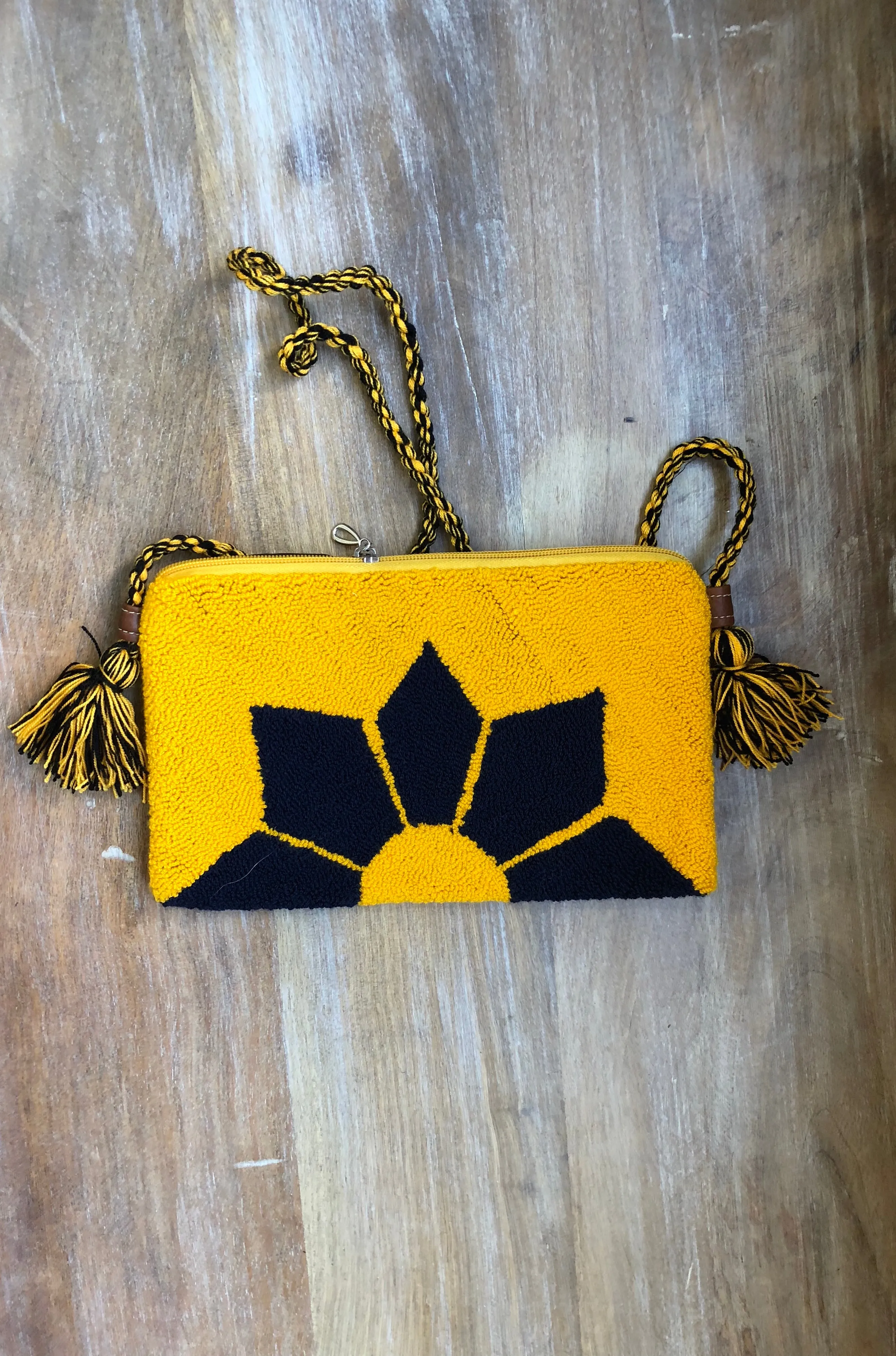Mayan Tribal Quilted Clutch