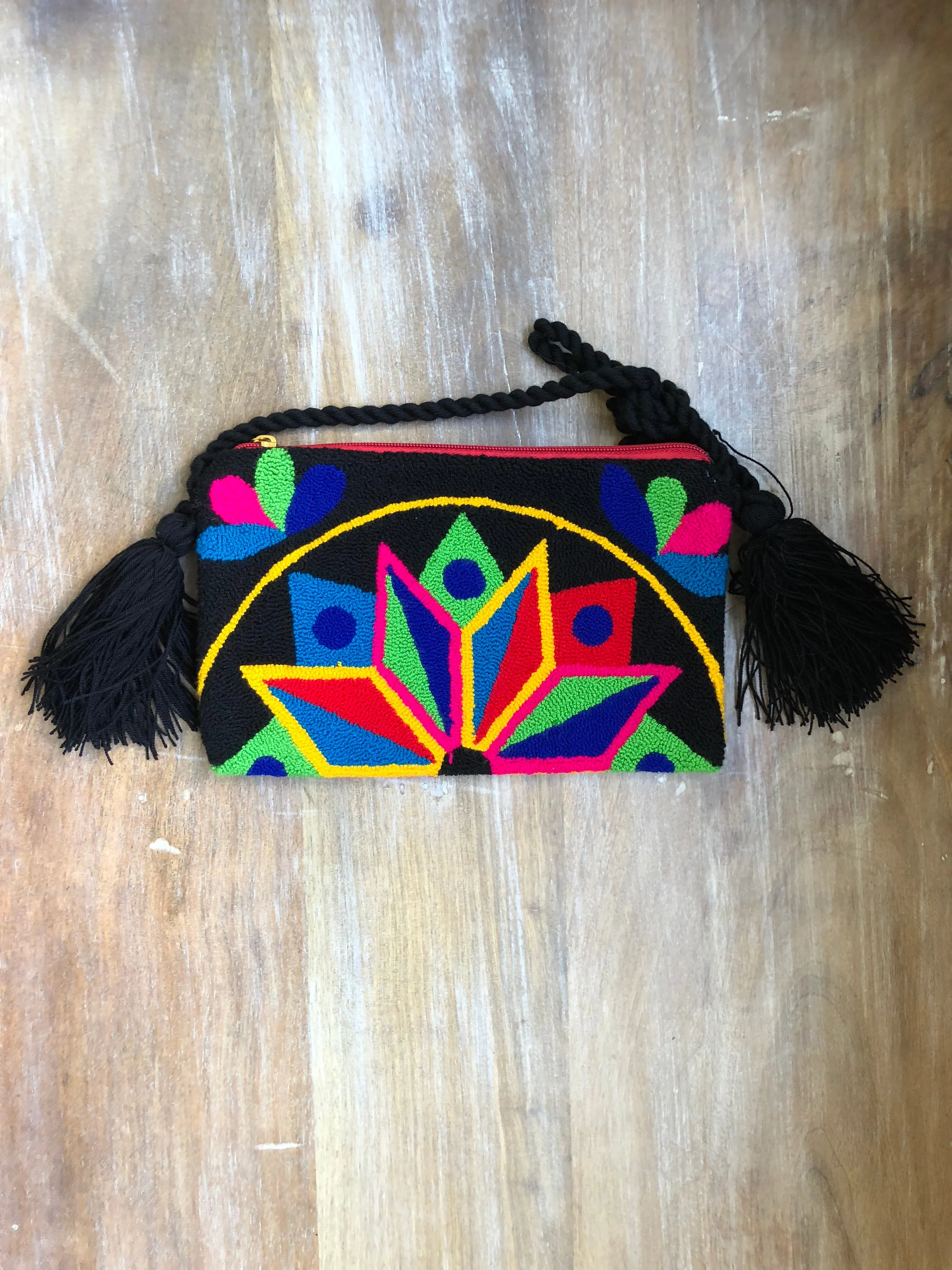 Mayan Tribal Quilted Clutch