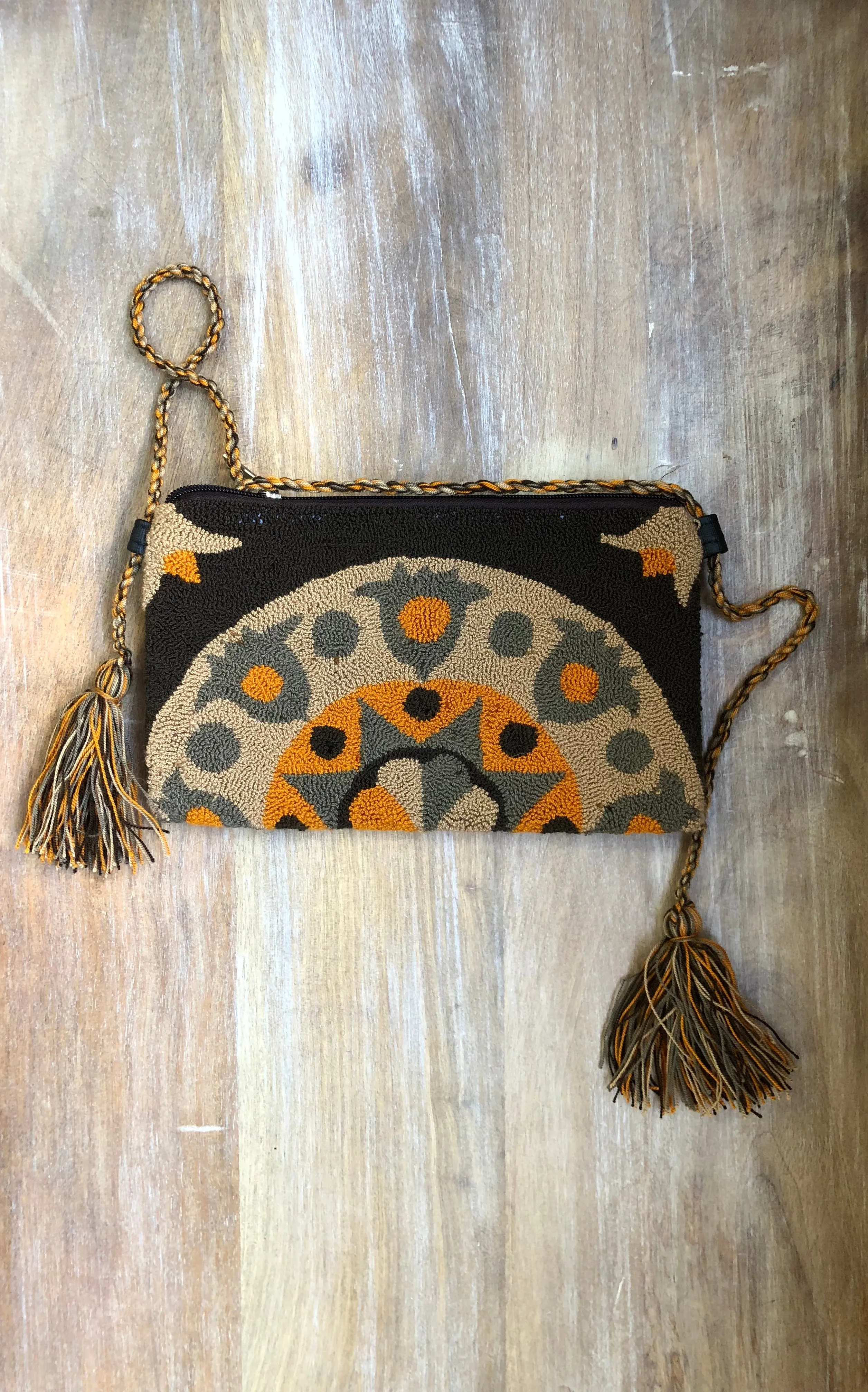 Mayan Tribal Quilted Clutch