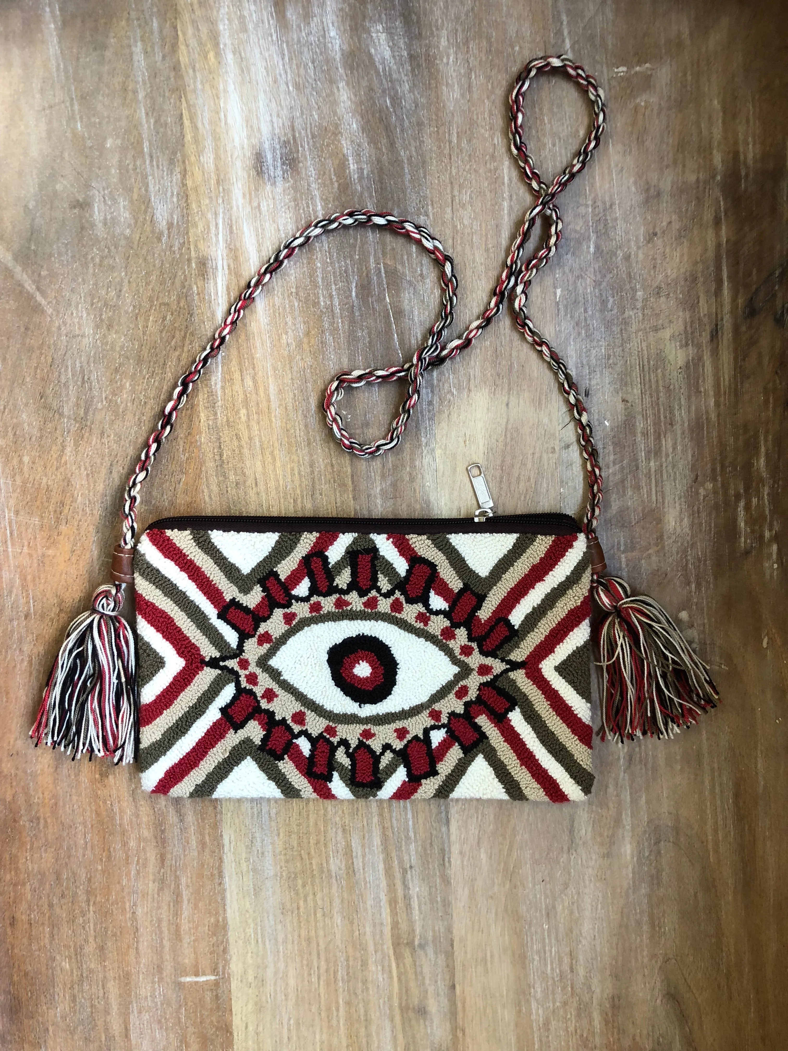 Mayan Tribal Quilted Clutch
