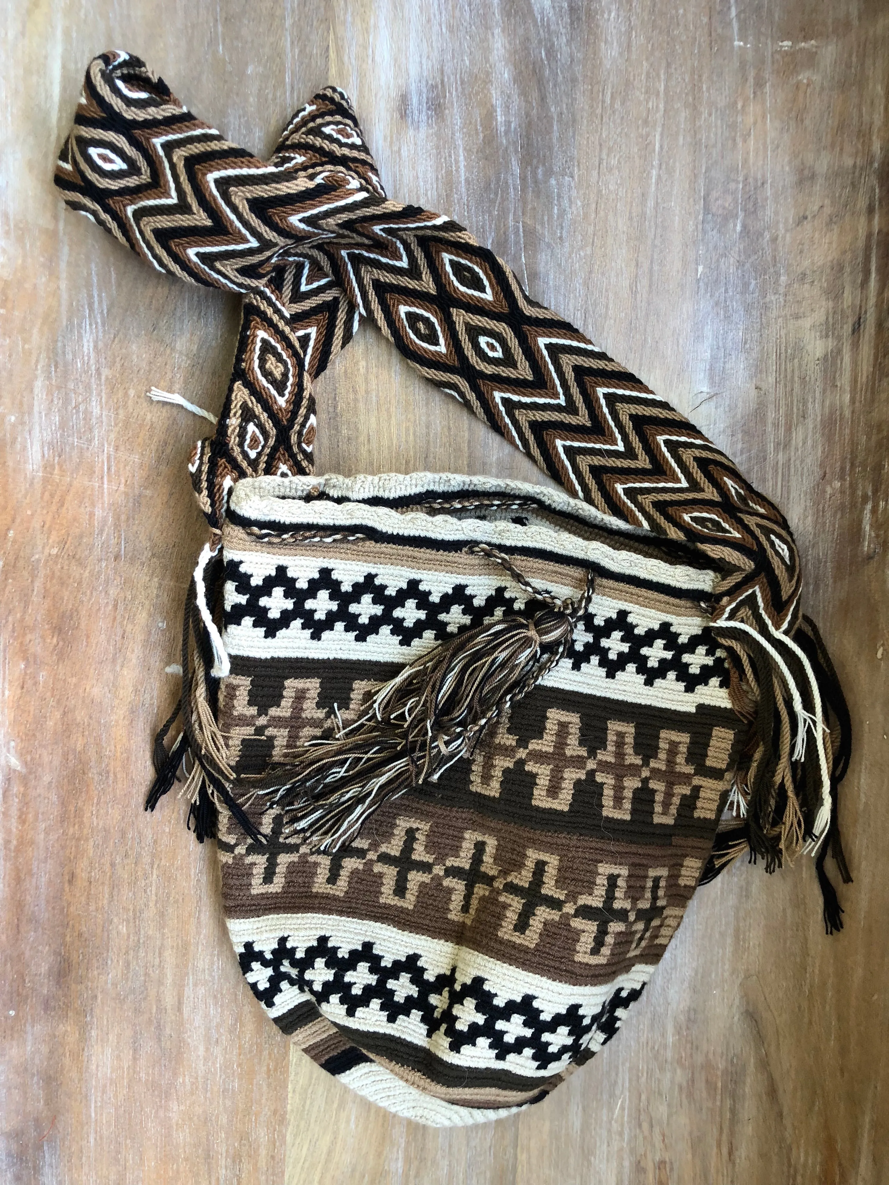 Mayan Tribal Quilted Travel Bag