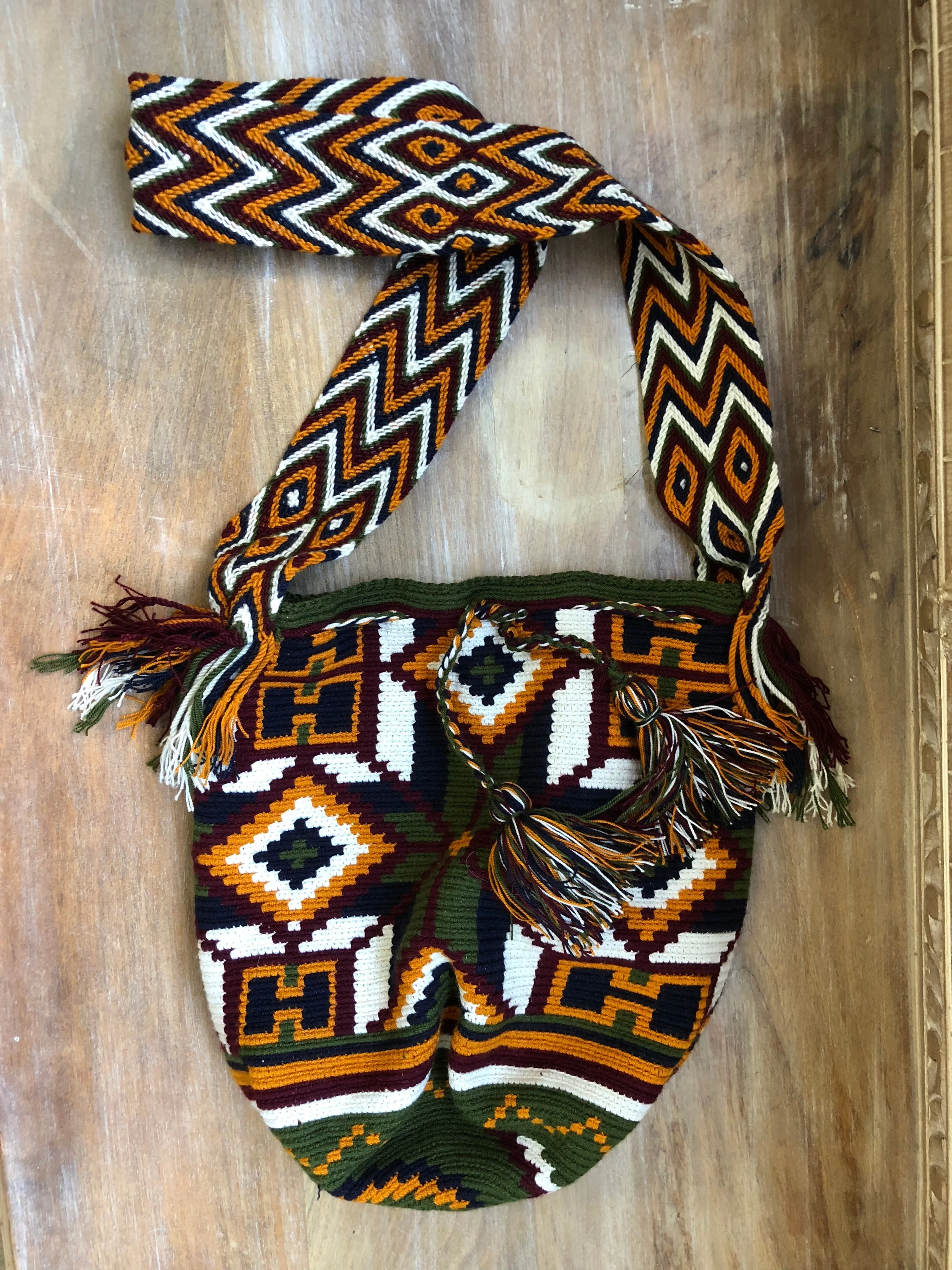 Mayan Tribal Quilted Travel Bag