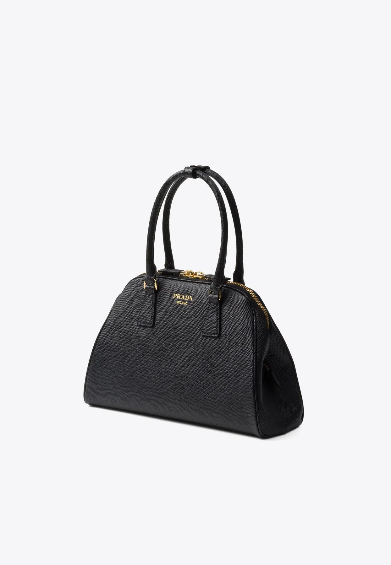 Medium Saffiano Leather Shoulder Bag