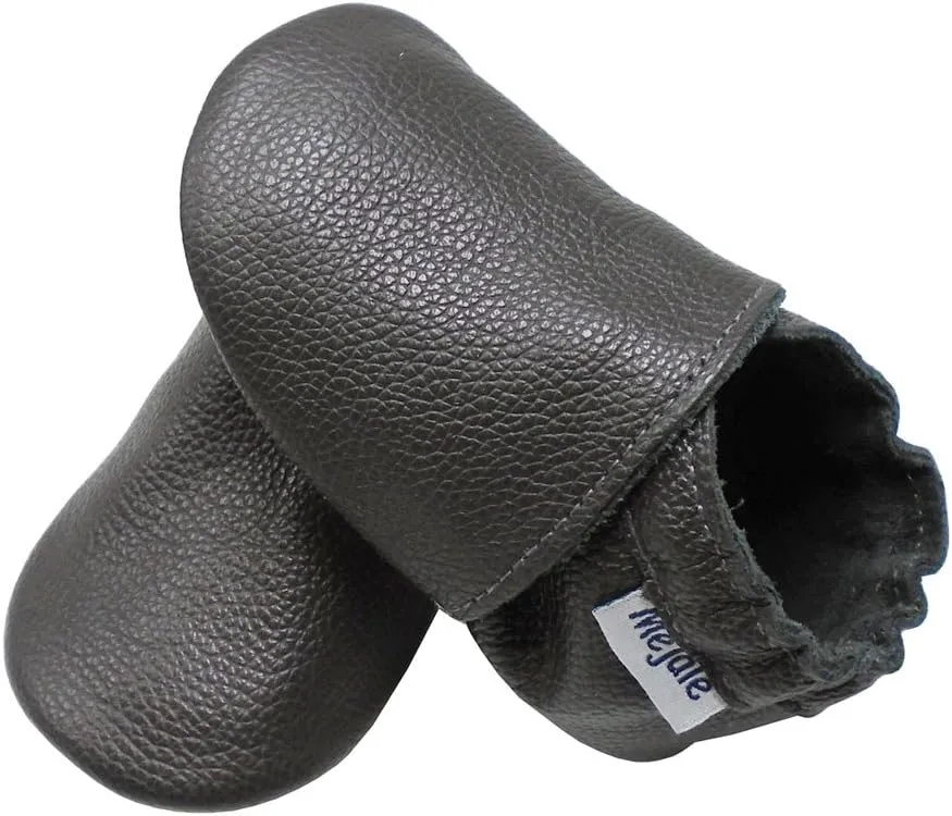 Mejale Baby Boy Girl Shoes Soft Soled Leather Moccasins Anti-Skid Infant Toddler Prewalker