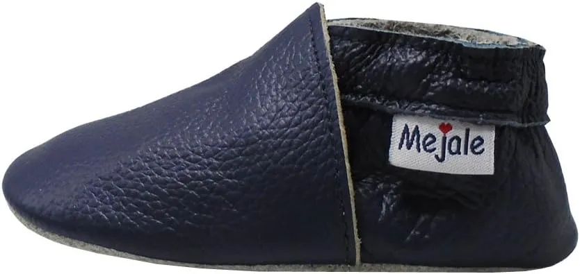 Mejale Baby Boy Girl Shoes Soft Soled Leather Moccasins Anti-Skid Infant Toddler Prewalker