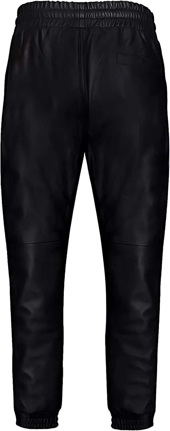 Men's Leather Motorcycle Pant Real Native American Hand Made Cowboy Style Cowhide Leather Pant