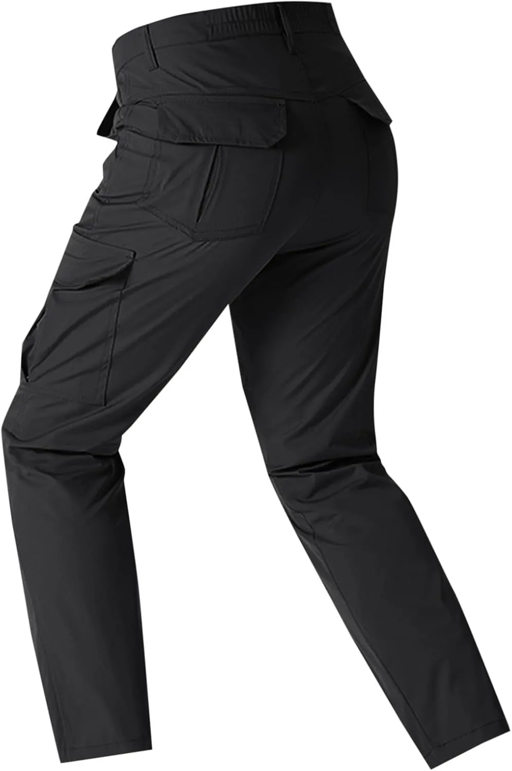 Men's Tactical Pants Multi Pockets Hiking Cargo Pants Stretch Outdoor Excursion Pants Work Motorcycle Trousers