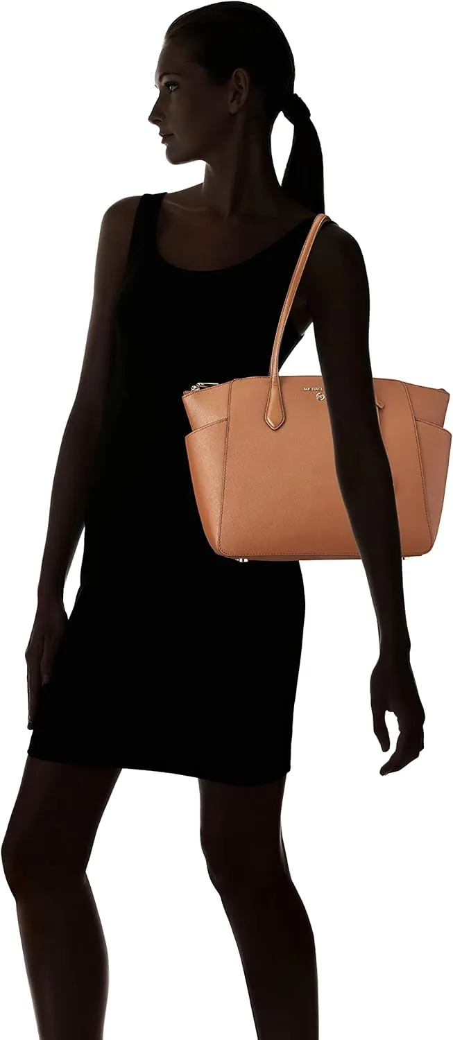 Michael Kors Marilyn Medium Top-Zip Tote Bag