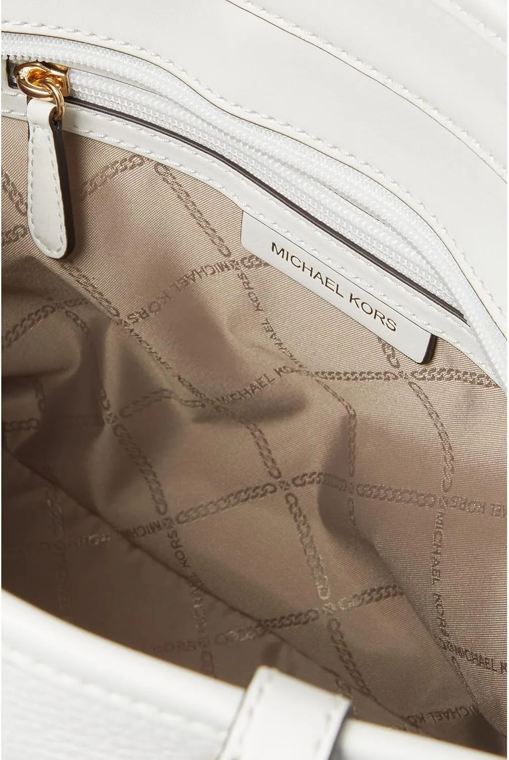 Michael Kors Winston Medium Top-Zip Pocket Tote Bag