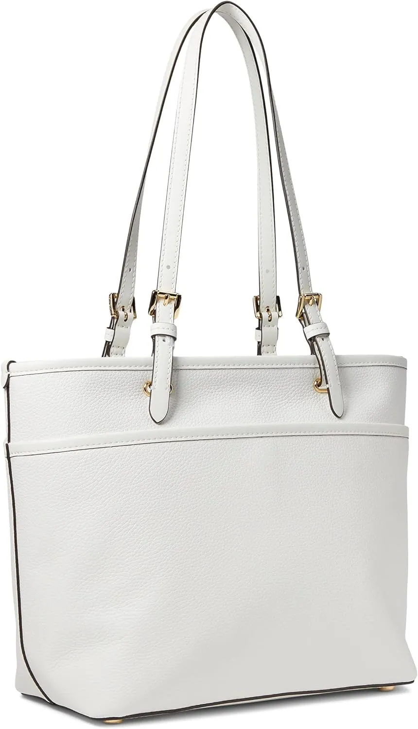 Michael Kors Winston Medium Top-Zip Pocket Tote Bag