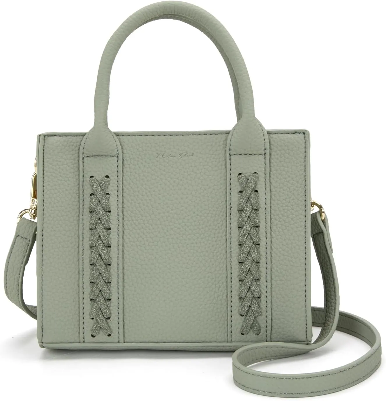 Milan Chiva Mini Satchel Purse for Women Cute Small Handbag Elegant Top Handle Purse with Adjustable Strap