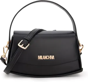 Milan Chiva Mini Top Handle Purses for Women Small Cute Clutch Bags