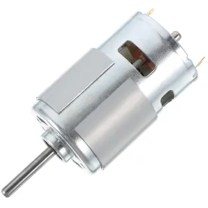 Mini Electric Motor with Long Shaft Bearings for DIY Projects Replacement Hobby Motor for Electronics and Machinery Efficient Performance and Stability
