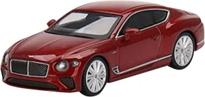 MINI GT MGT00420-L 1/64 Bentley Continental Speed 2022 Candy Red (Left Handle) Finished Product