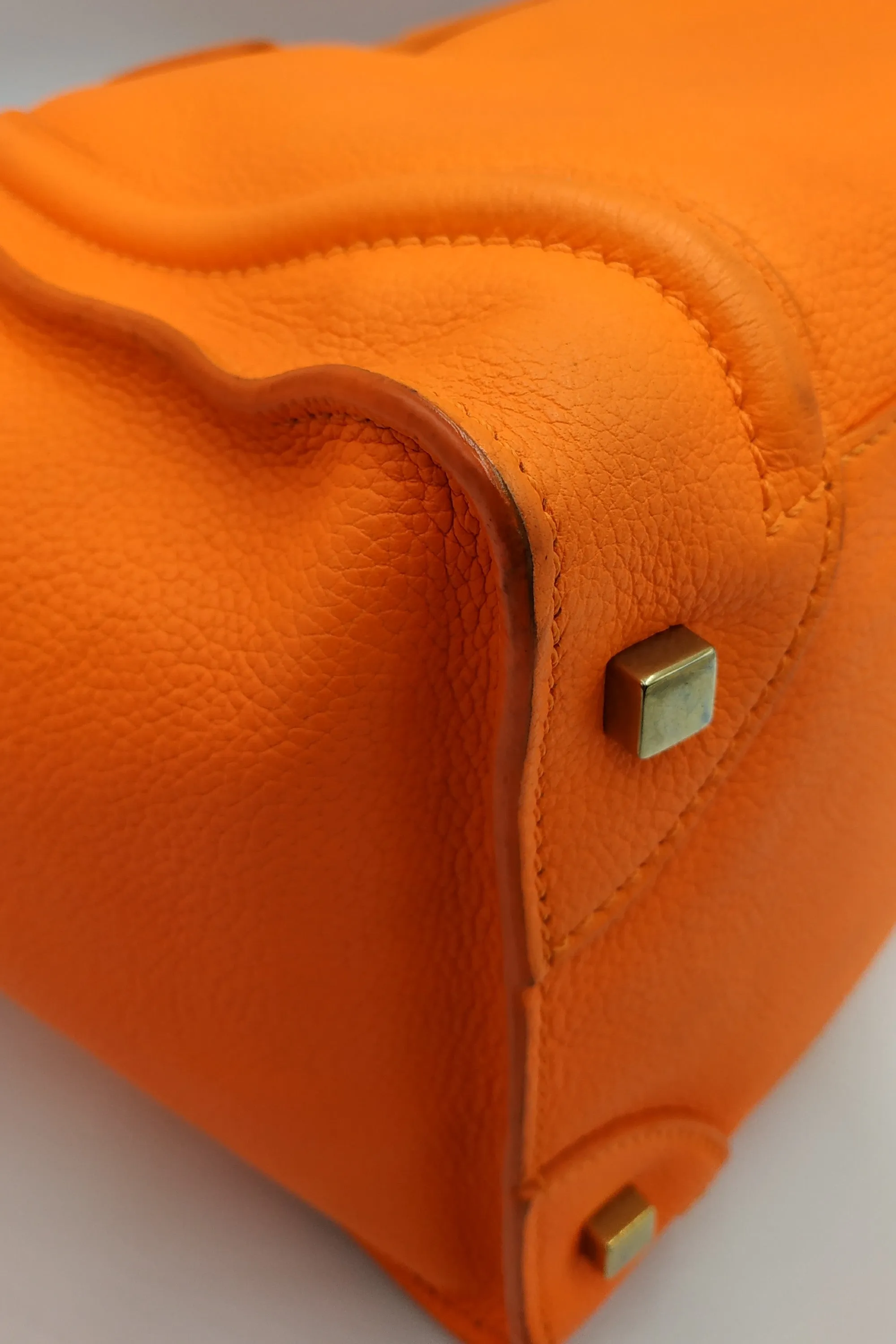 Mini Luggage Neon Orange