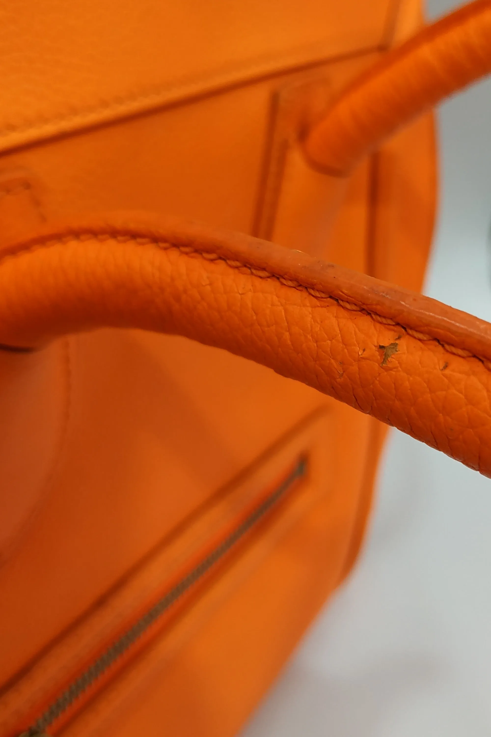 Mini Luggage Neon Orange