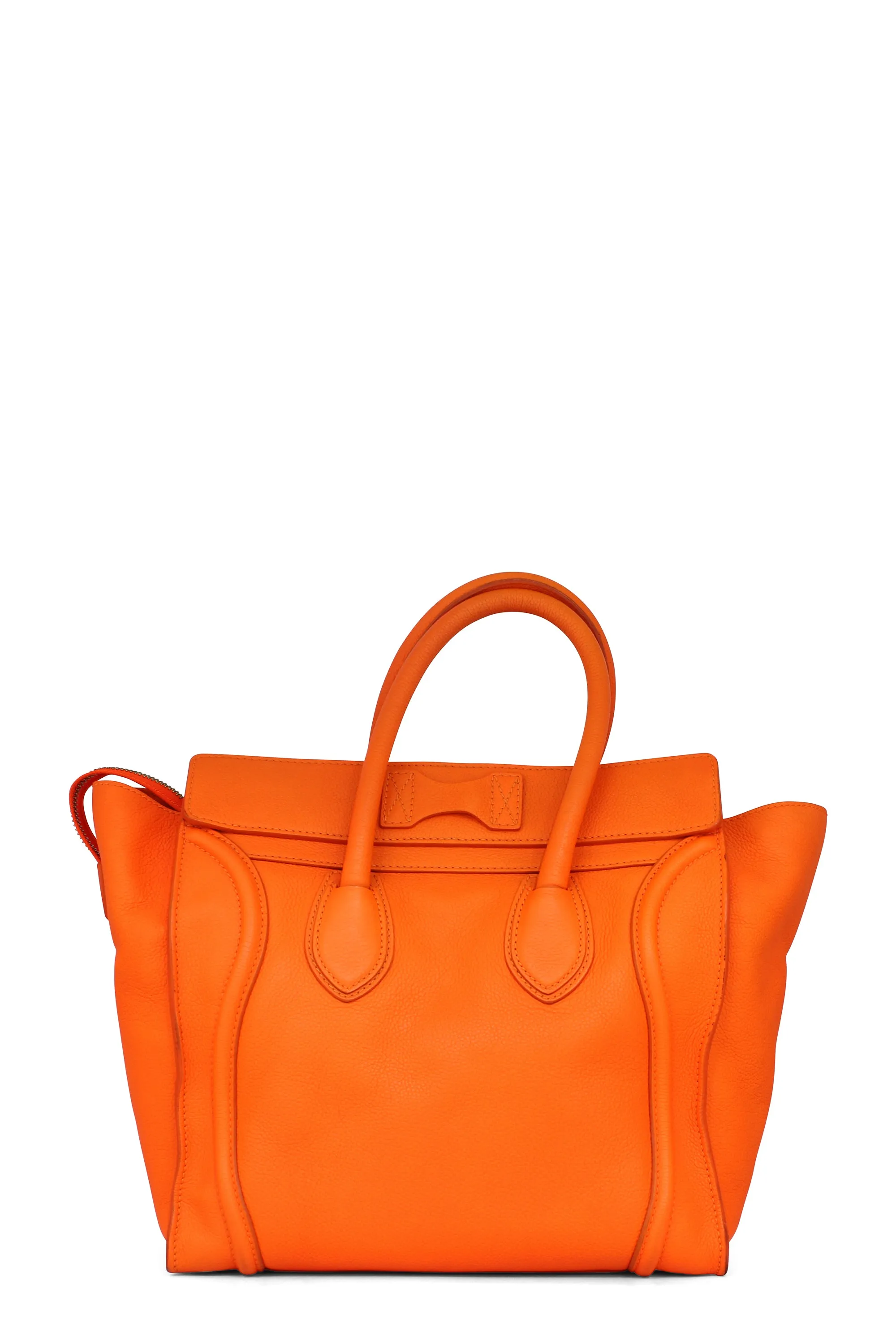 Mini Luggage Neon Orange