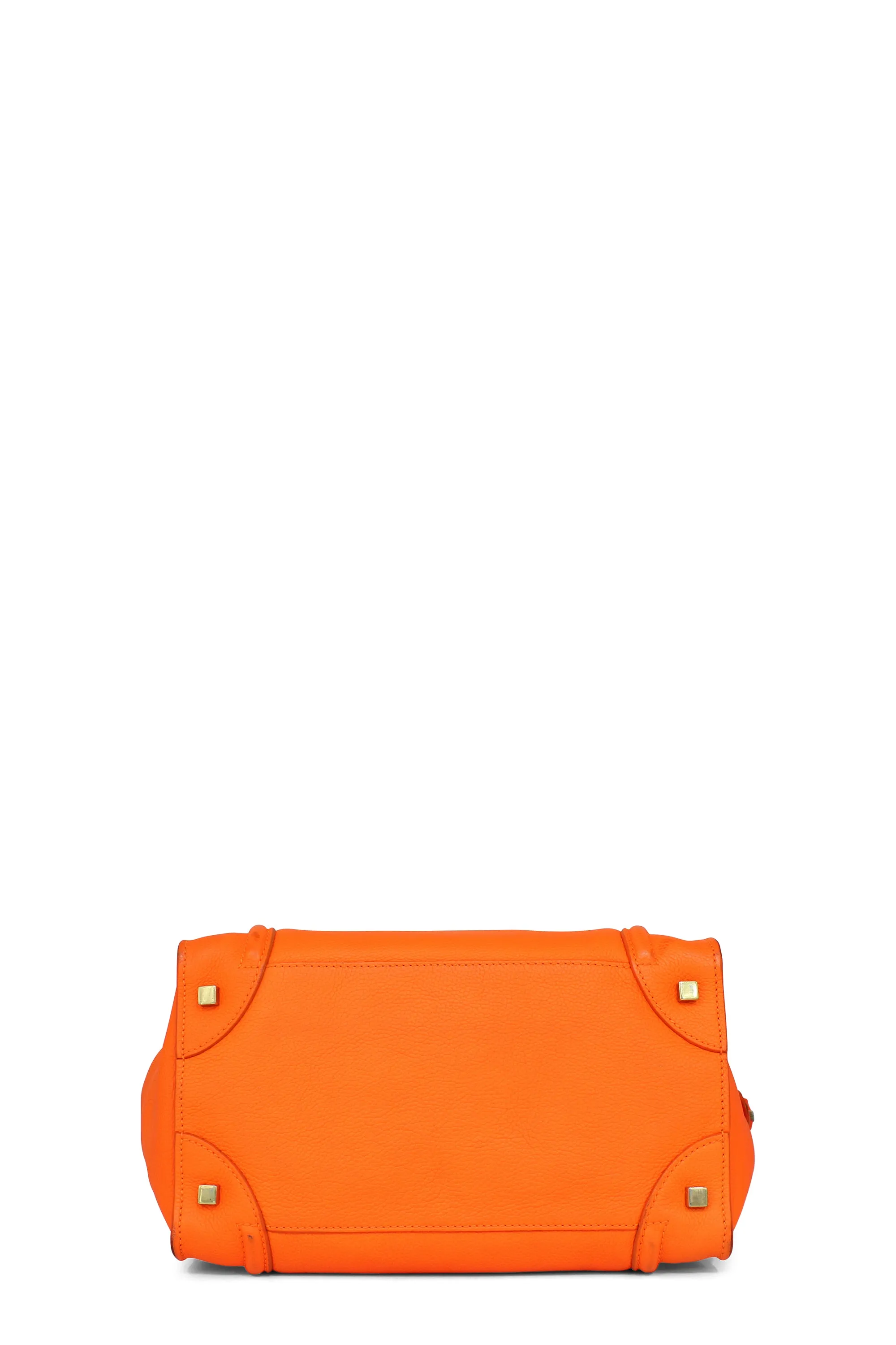 Mini Luggage Neon Orange