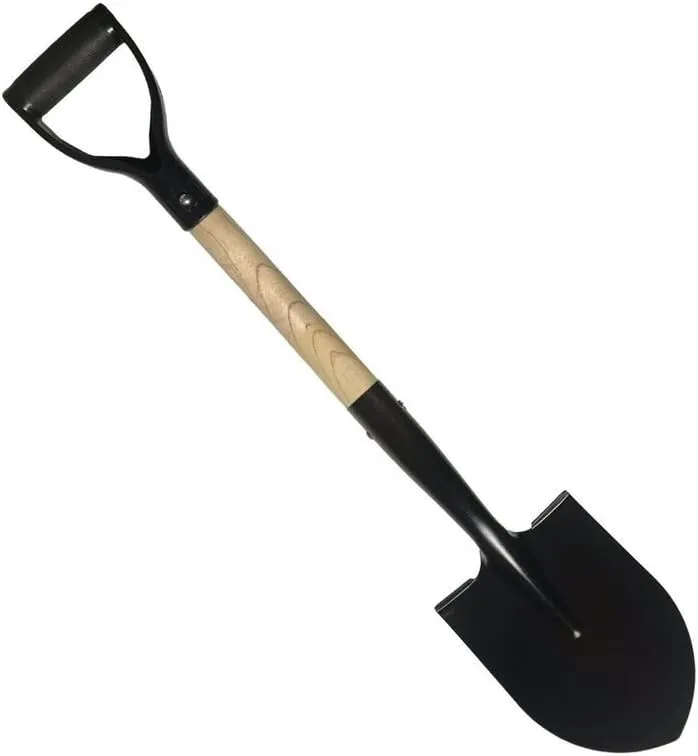 Mini Offroad Shovel Camping Spade Shovel (Black)