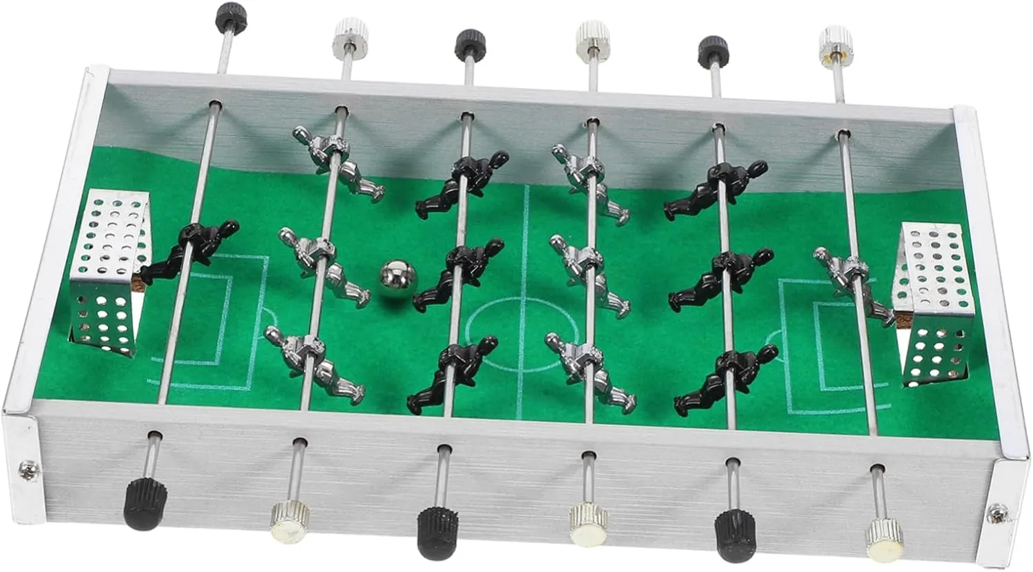 Mini Table Football Game Portable Desktop Soccer Table for Indoor and Outdoor Fun Sturdy and Construction for Family Interaction and Parent Bonding