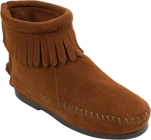Minnetonka Back Zipper Boot (Toddler/Little Kid/Big Kid)