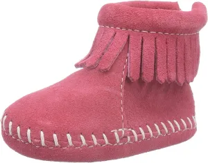 Minnetonka Velcro Back Flap Bootie (Toddler)
