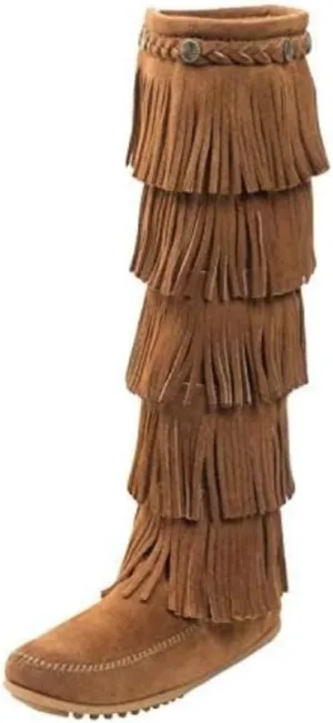 Minnetonka Women's Layer Fringe Boot