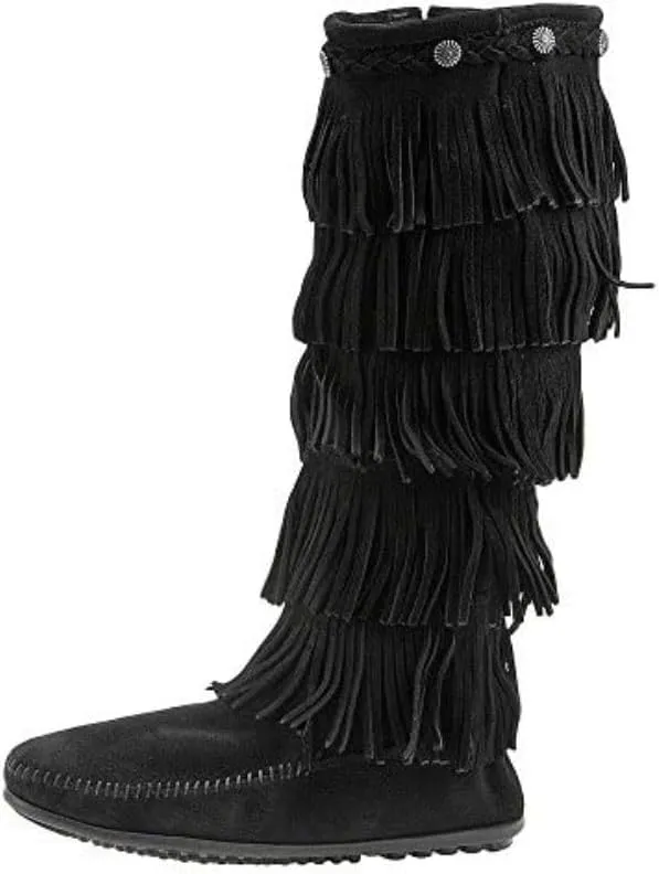 Minnetonka Women's Layer Fringe Boot