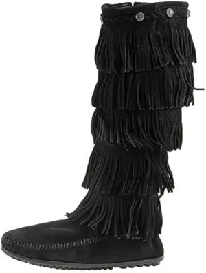Minnetonka Women's Layer Fringe Boot