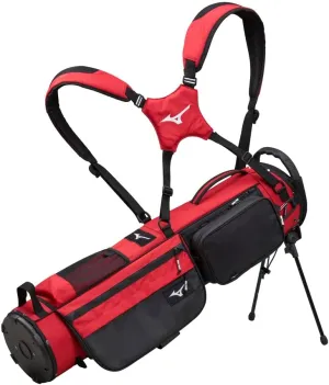 Mizuno BR-D2 Golf Carry Bag | 4 Way Top Cuff | 2 Full Length Dividers | Dual Shoulder Straps | Manual Open/Close Mini Stand Legs | Detachable Mod Pouch