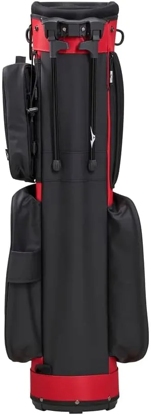 Mizuno BR-D2 Golf Carry Bag | 4 Way Top Cuff | 2 Full Length Dividers | Dual Shoulder Straps | Manual Open/Close Mini Stand Legs | Detachable Mod Pouch