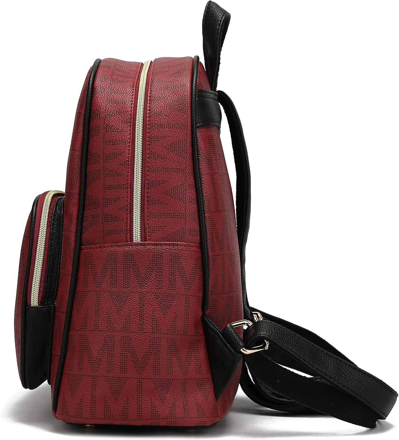 MKF Backpack Purse for Women Vegan Leather Top-Handle Ladies Fashion Travel Pocketbook Bag – Daypack