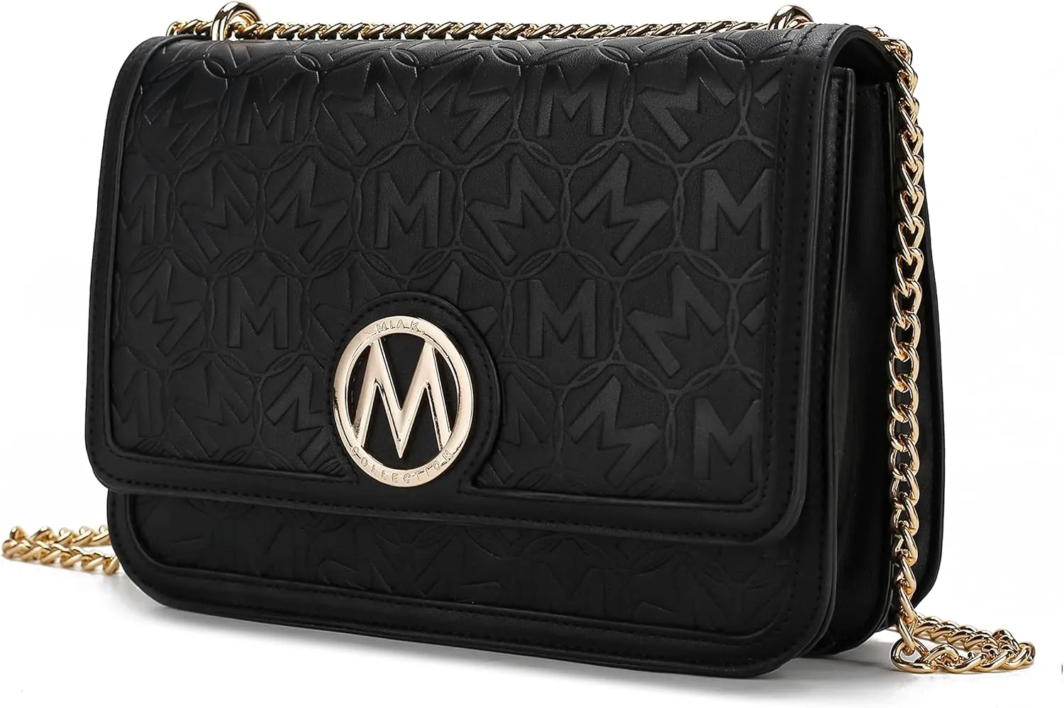 MKF Collection Shoulder Bag for Women, Vegan Leather Designer Handbag Crossbody Purse