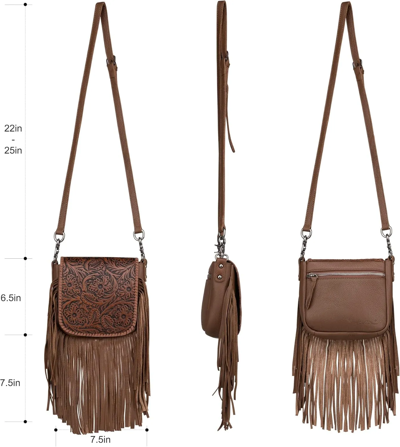 Montana West Fringe Purse Western Purses for Women Crossbody Bag
