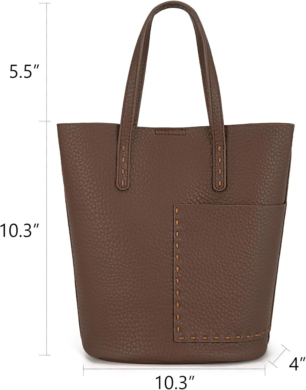 Montana West Small Bucket Purses for Women Top Handle Purses and Satchel Handbags with Cosmetic Bag