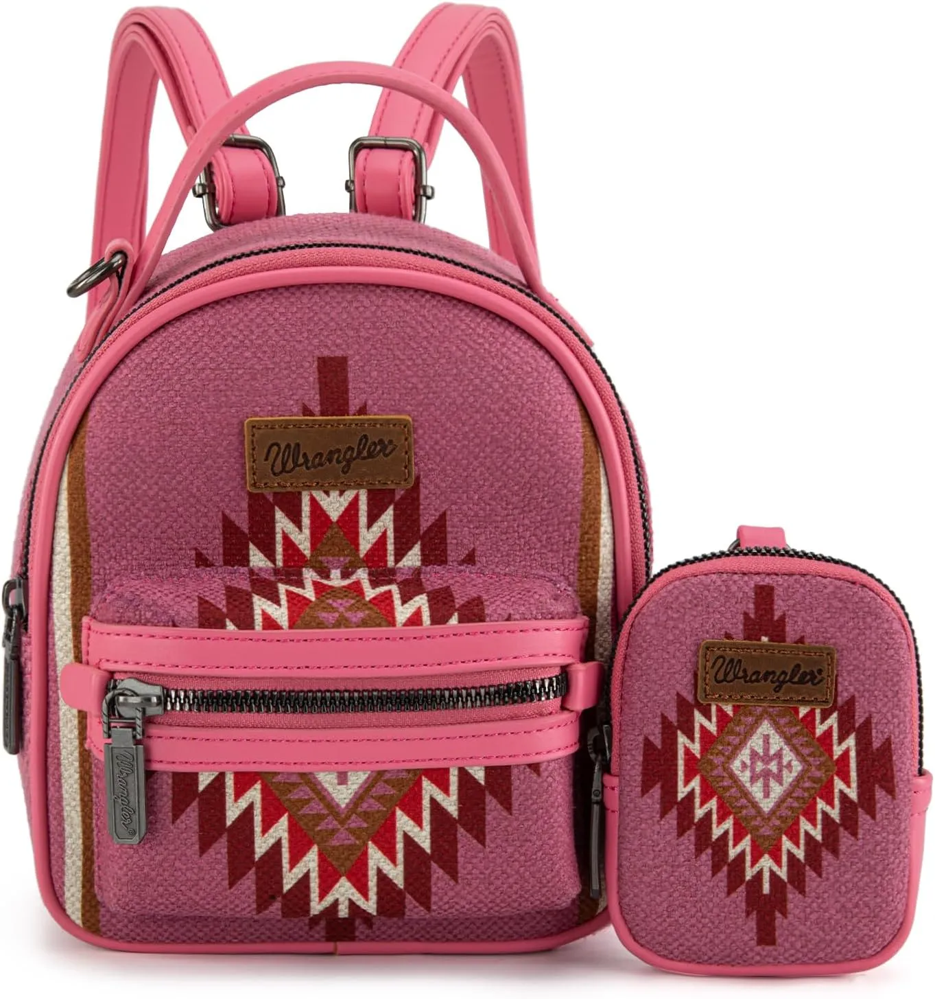 Montana West x Wrangler Mini Backpack Aztec Back Pack Purse for Women WG174-8601HPK