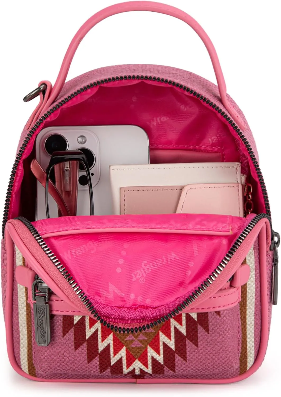 Montana West x Wrangler Mini Backpack Aztec Back Pack Purse for Women WG174-8601HPK