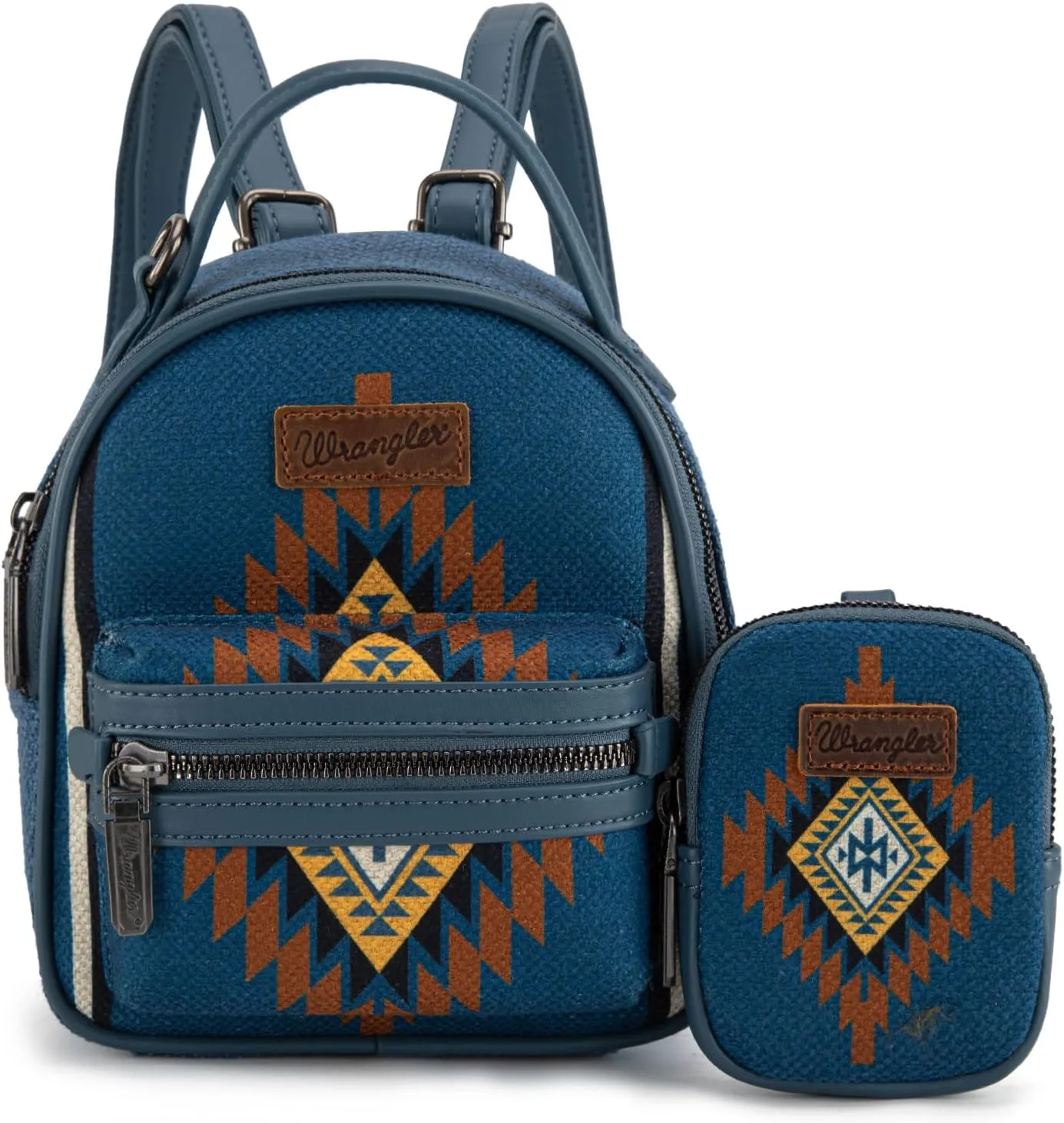 Montana West x Wrangler Mini Backpack Aztec Back Pack Purse for Women WG174-8601JN