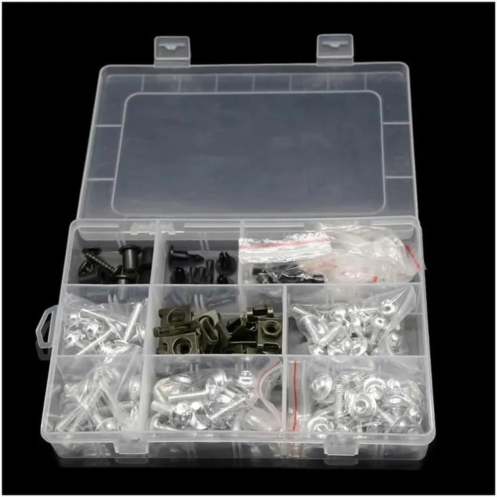 Motorcycle Full Fairing Bolts Kit Stainless Steel Clips Nut Bodywork Screws for Turbo XZ550 TW125 XZ TW Tool Set Windscreen Bolts