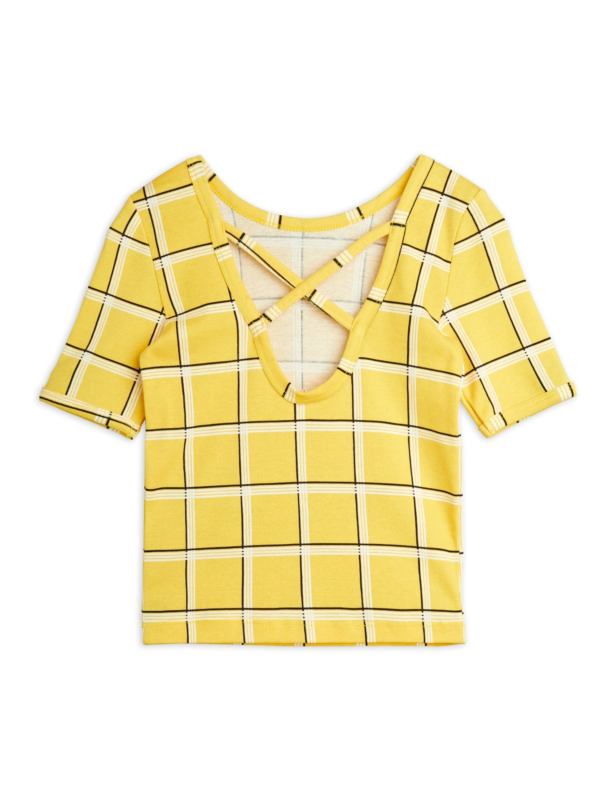 MR Check Ballet SS Tee