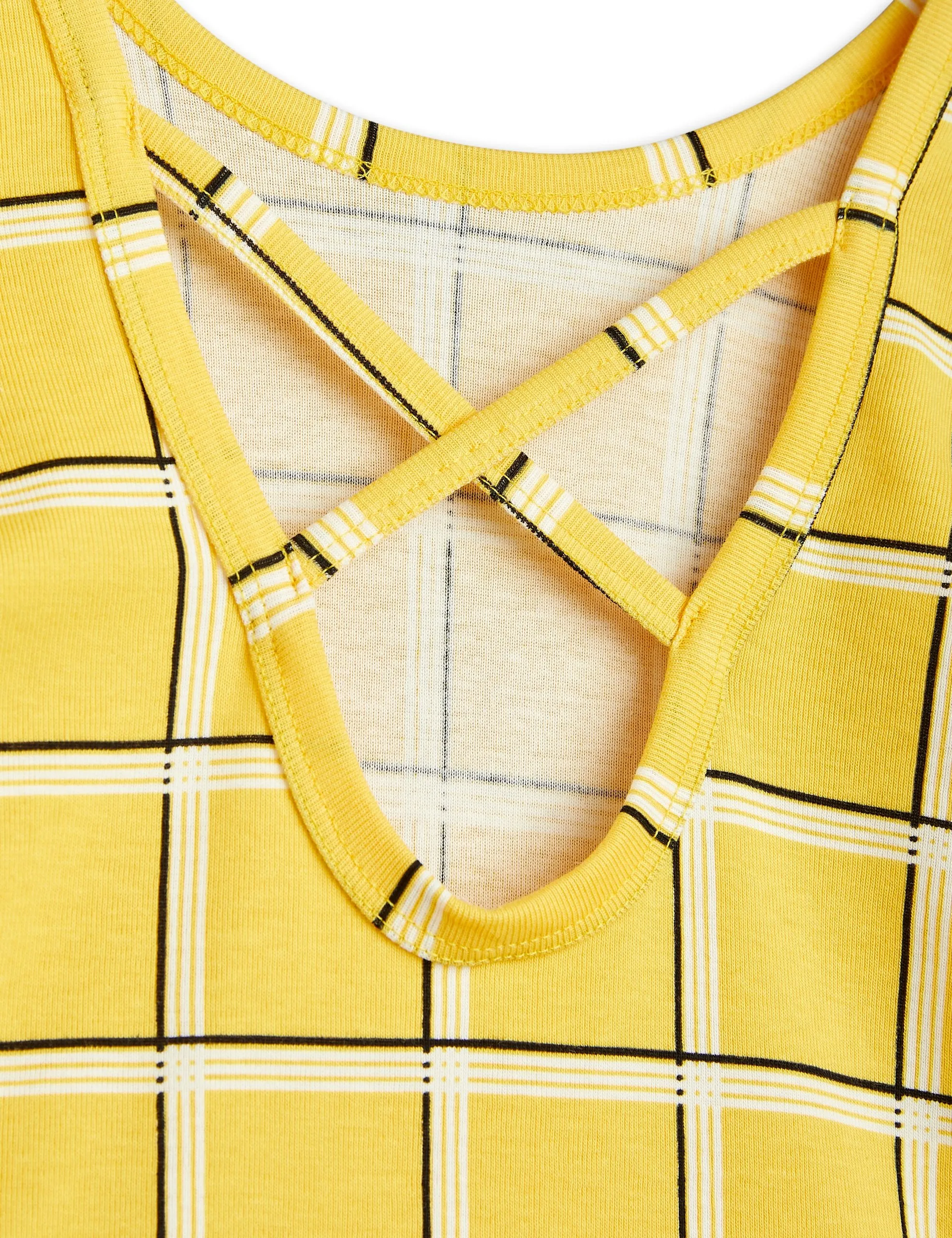 MR Check Ballet SS Tee