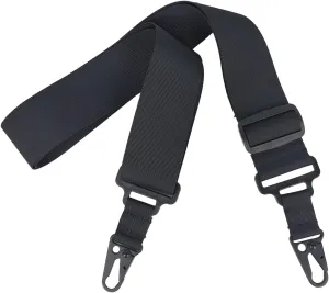 Multi-Use Nylon Shoulder Strap with Quick Attach Clips Adjustable- Heavy Duty Nylon Crossbody Strap for Rifle, Kayak, SUP, Golf Bag, Guitars, Luggage 62 Inch