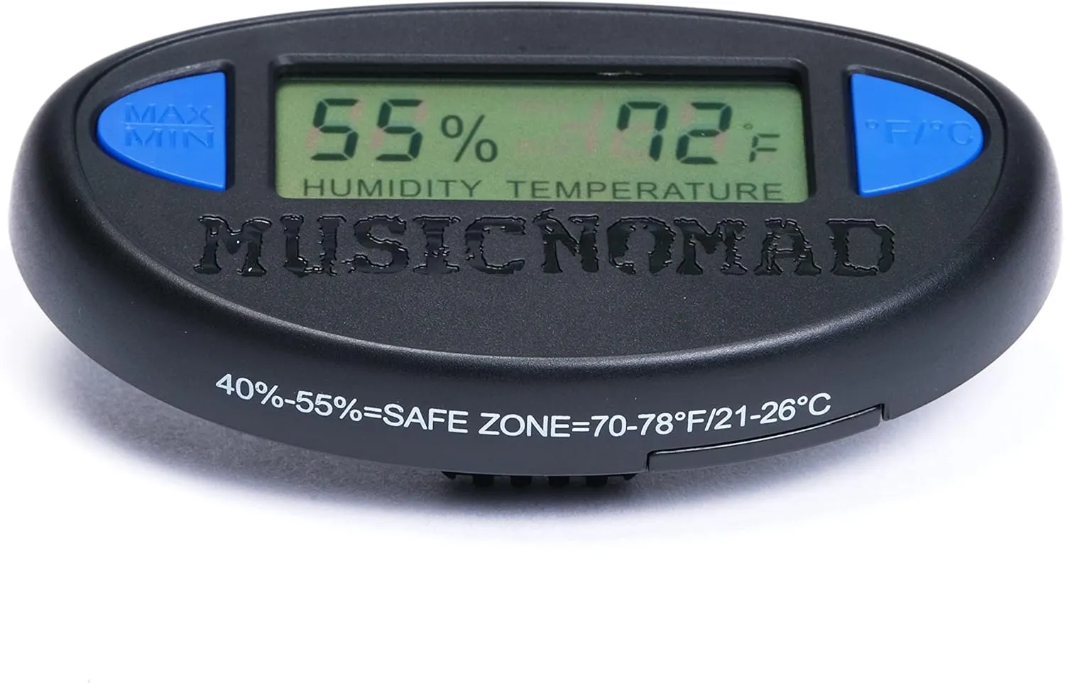 MusicNomad HONE - Guitar Hygrometer - Humidity & Temperature Monitor (MN312)