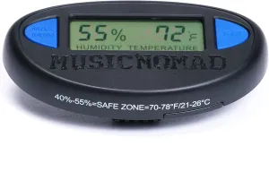 MusicNomad HONE - Guitar Hygrometer - Humidity & Temperature Monitor (MN312)